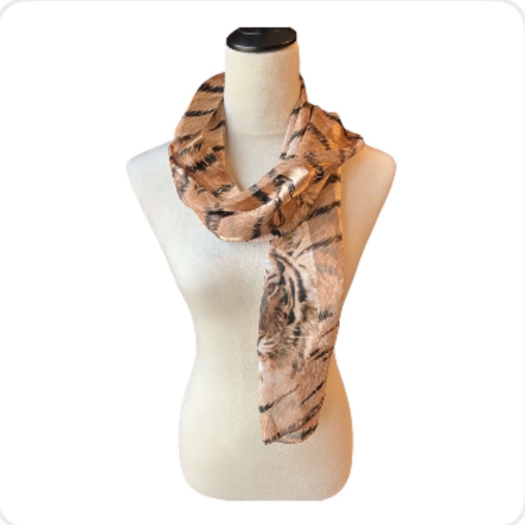 Tiger Scarf 6854